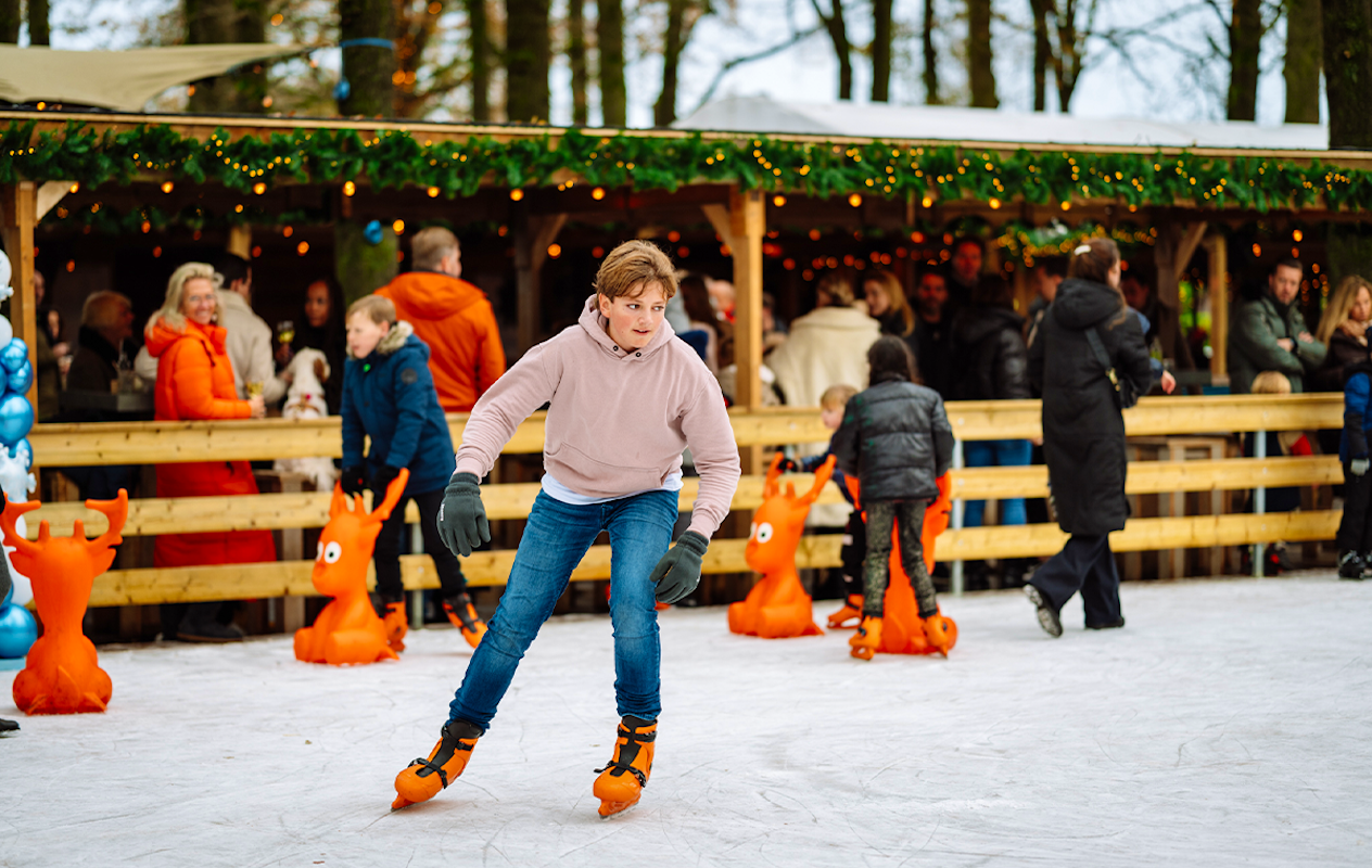 Entreeticket ijsbaan Winter Village Laren of Amstelveen