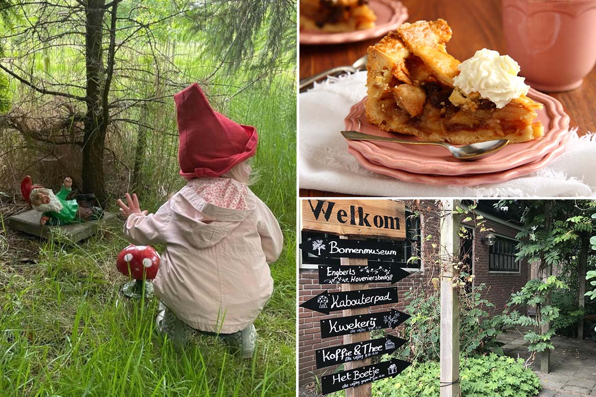 Entree kabouterpad + knapzak of koffie/thee met gebak 