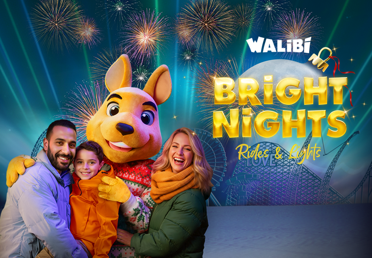 Entreeticket Bright Nights in Walibi Holland