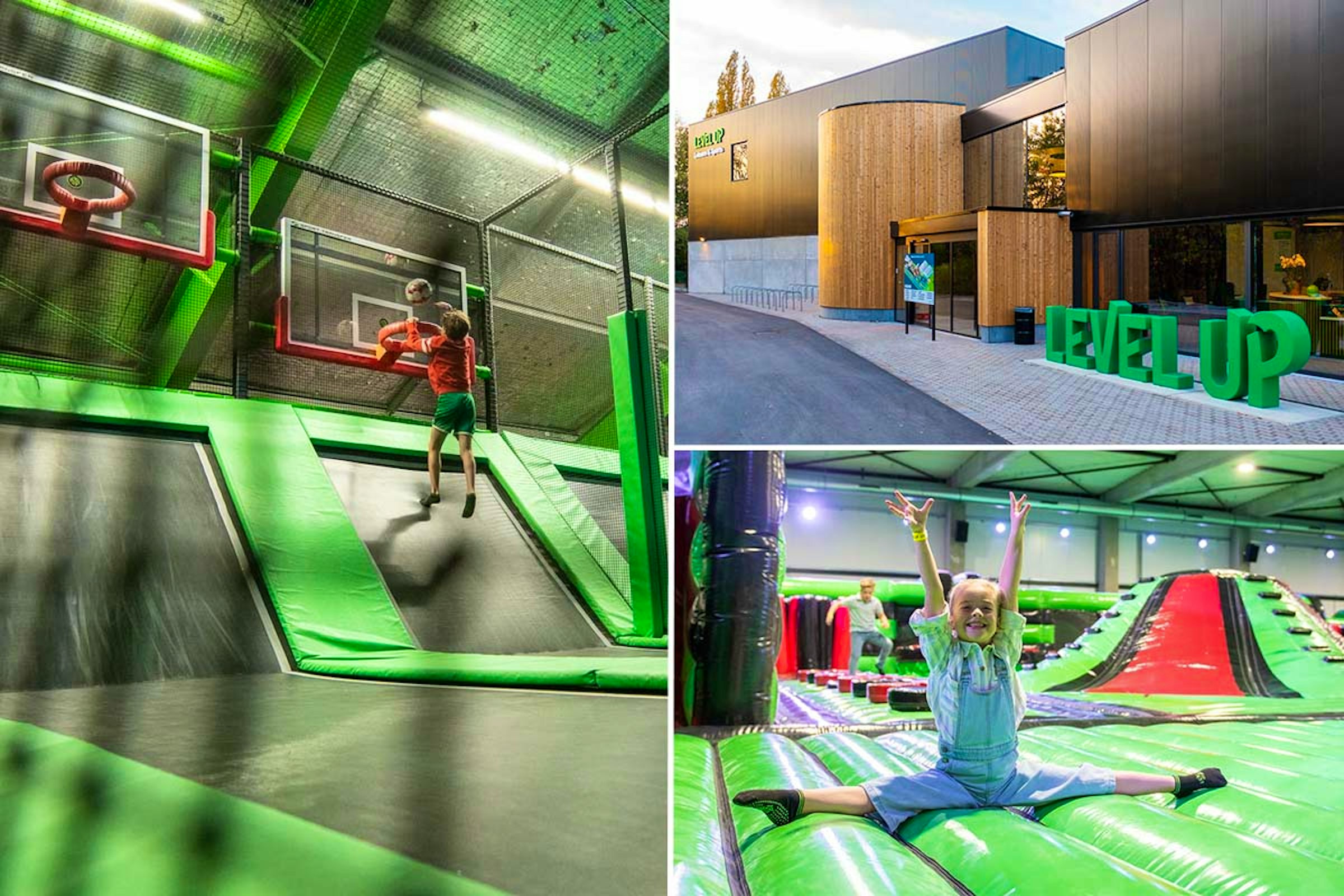 Entreeticket Trampoline park of Inflatable park + Slush in Edegem