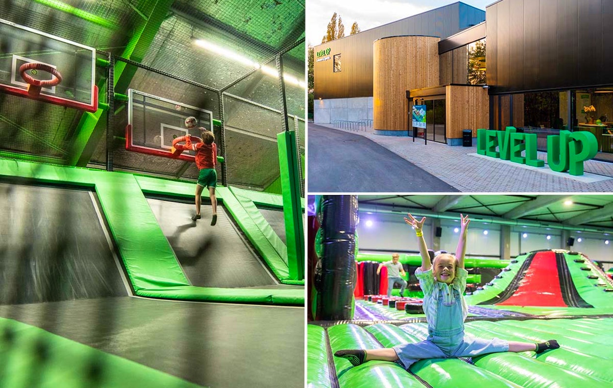 Entreeticket Trampoline park of Inflatable park + Slush in Edegem