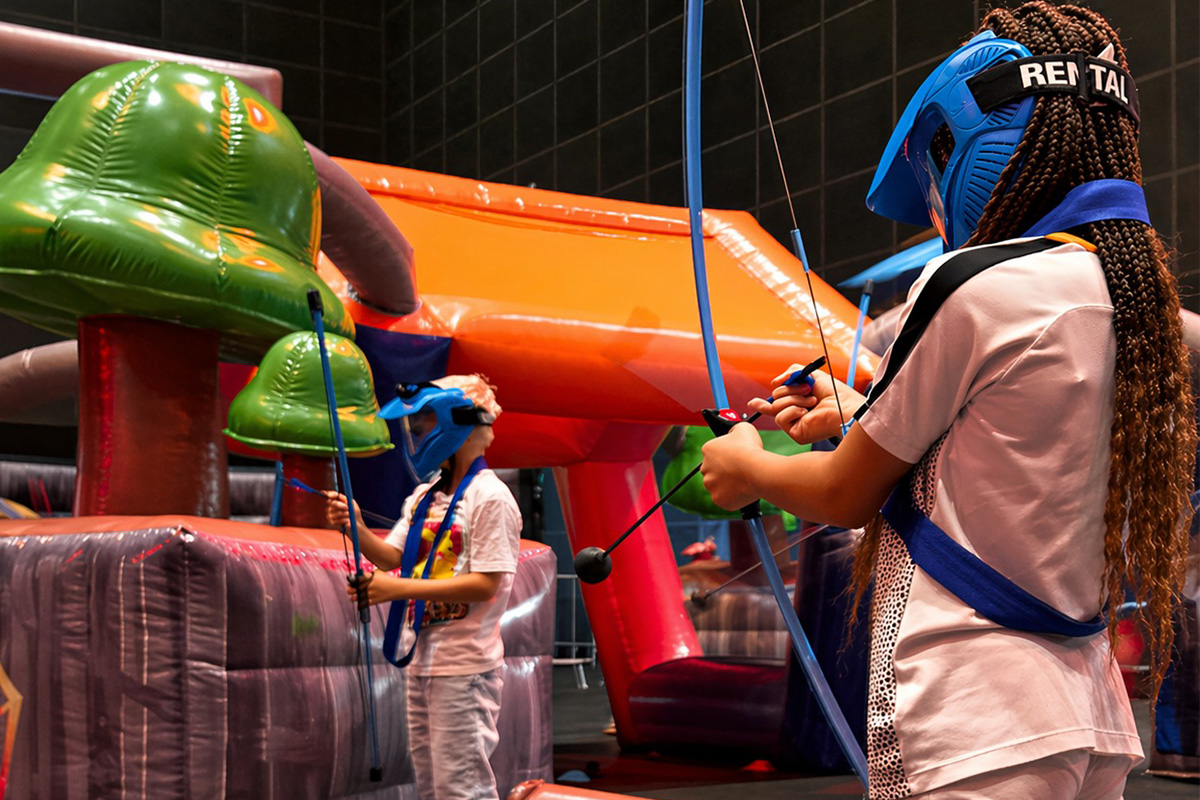 Entree + waterijsje bij @venture Games Silverdome