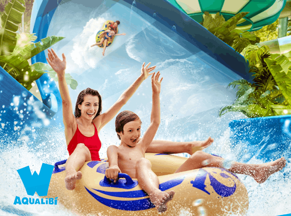 Entreeticket waterpark Aqualibi