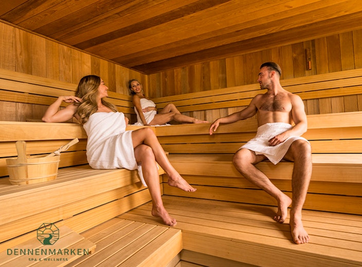 Dagentree + welkomstdrankje bij Sauna Dennenmarken