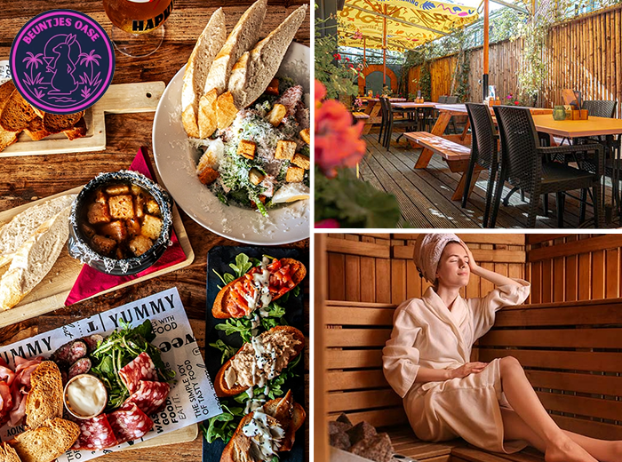 Entree wellness + evt. diner bij Beuntjes Oase in Utrecht
