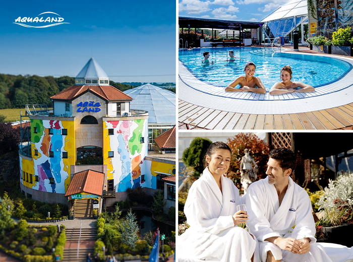 Entree zwembad + sauna in Aqualand Keulen (2 personen)