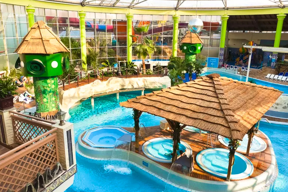 Entree zwembad + sauna in Aqualand Keulen (2 personen)
