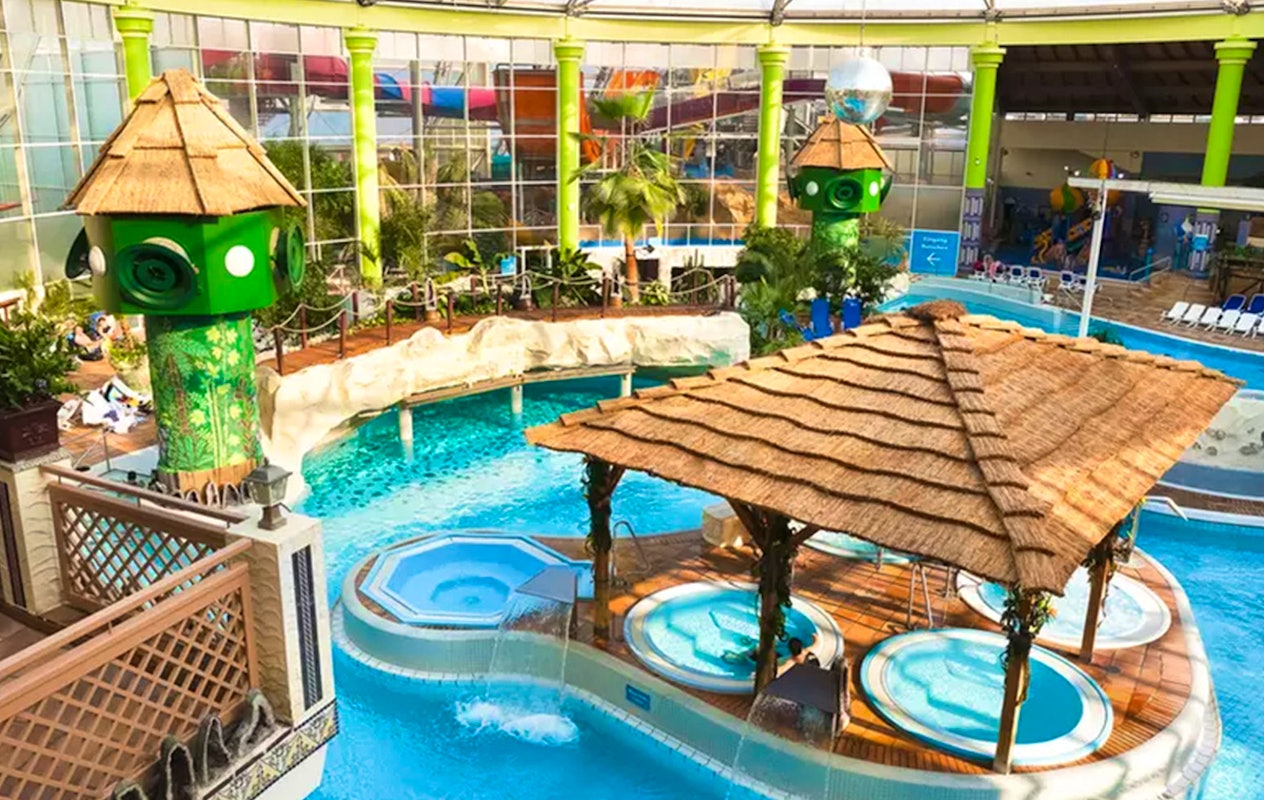 Entree zwembad + sauna in Aqualand Keulen (2 personen)