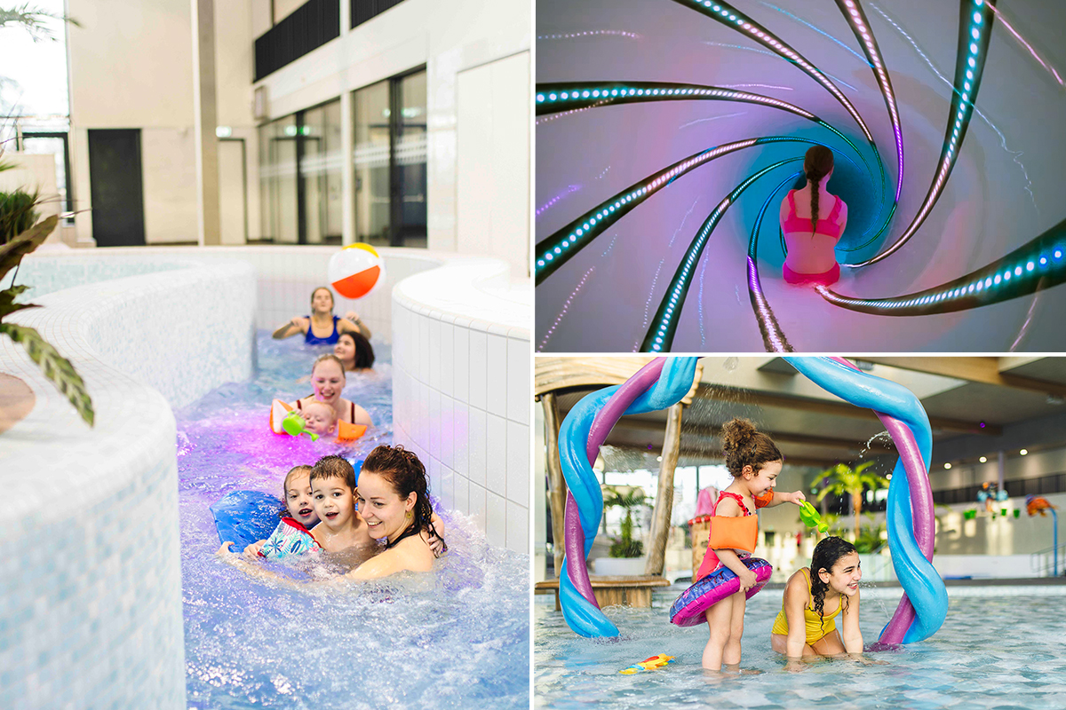 Entree Zwemcentrum De Welle + friet met saus