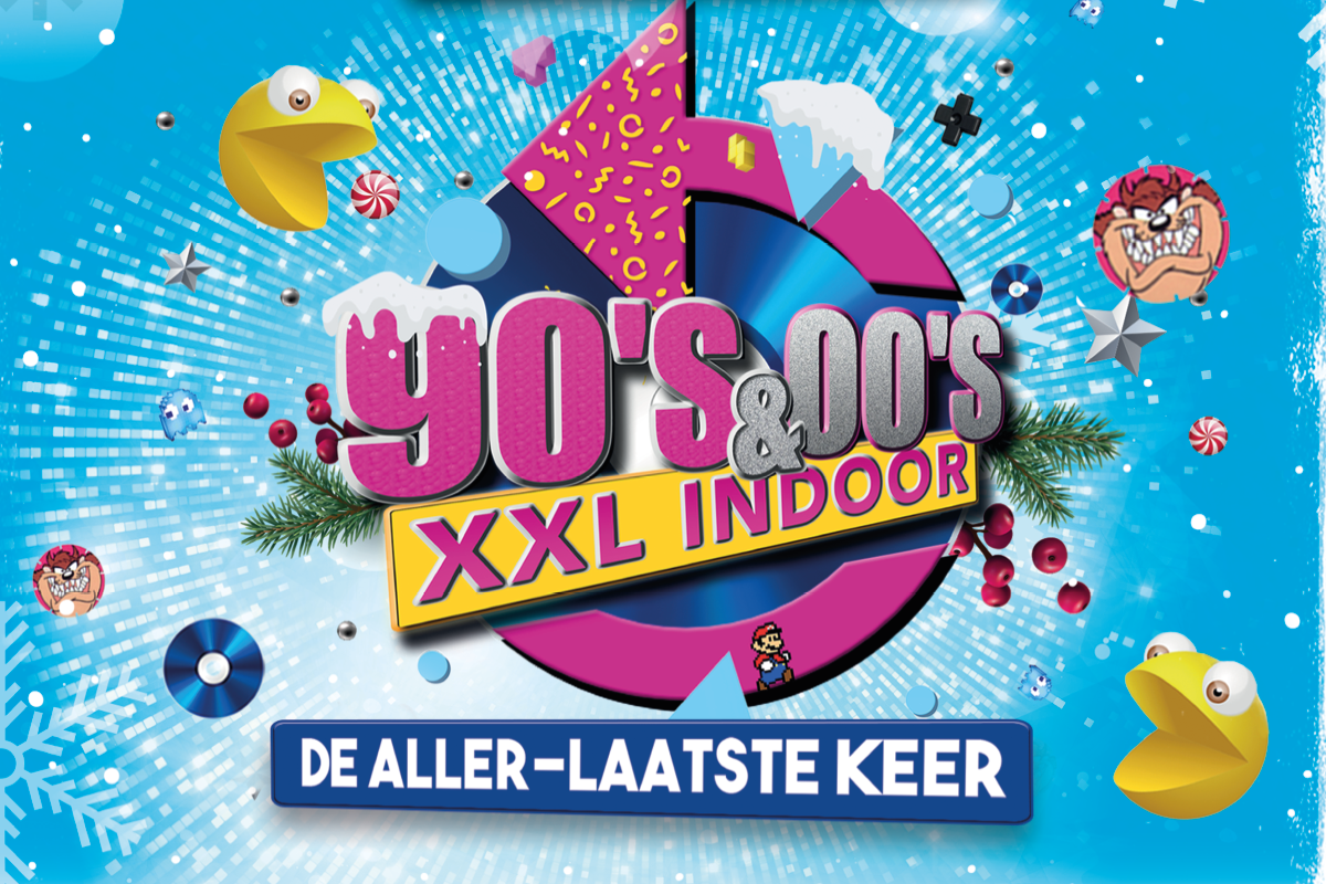 Entreeticket 90's & 00's XXL Indoor Party in Silverdome Zoetermeer