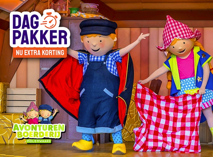 Entreeticket Avonturenboerderij Molenwaard