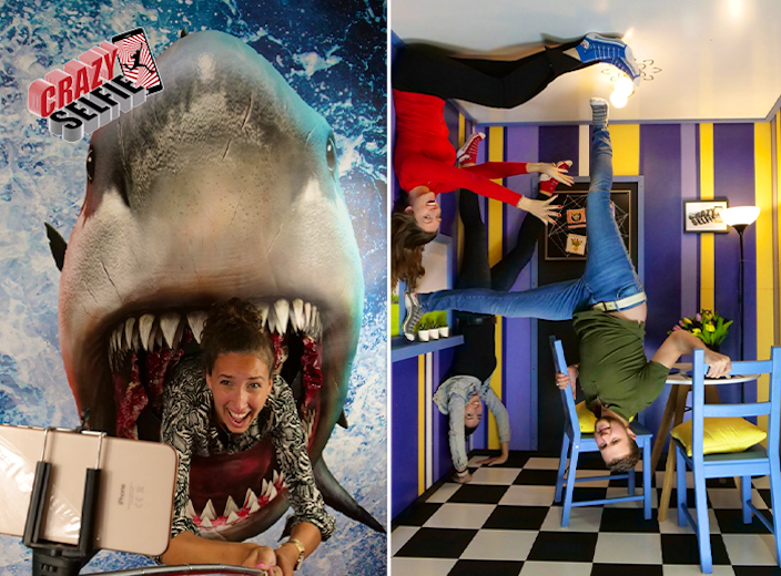 Entreeticket Crazy Selfie + evt. portie bittergarnituur