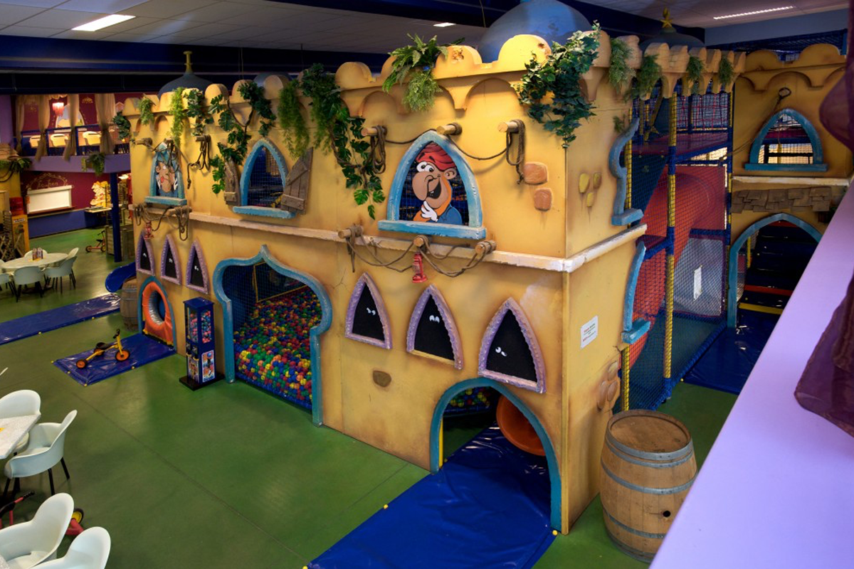 Entreeticket in- en outdoor speeloase De Wonderlamp