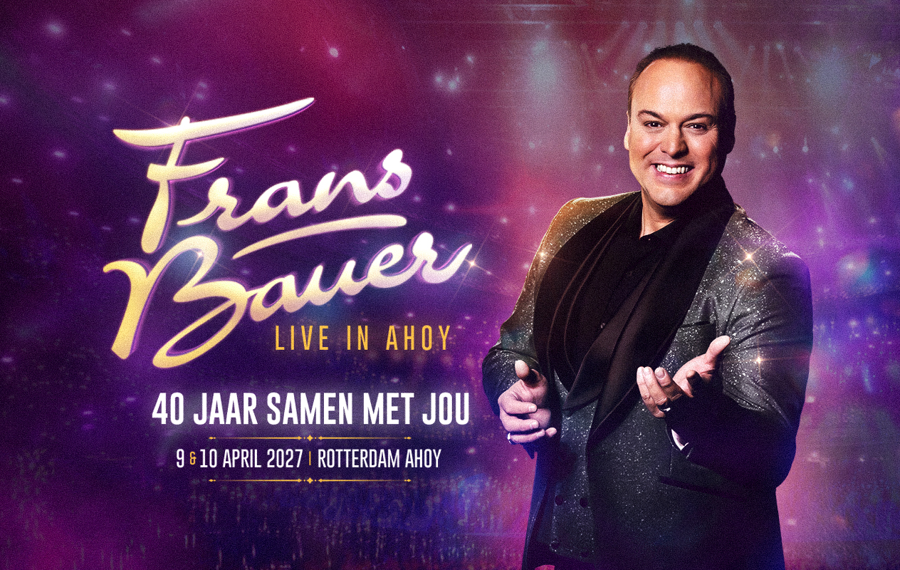 Admission ticket Frans Bauer Live in Ahoy 2027
