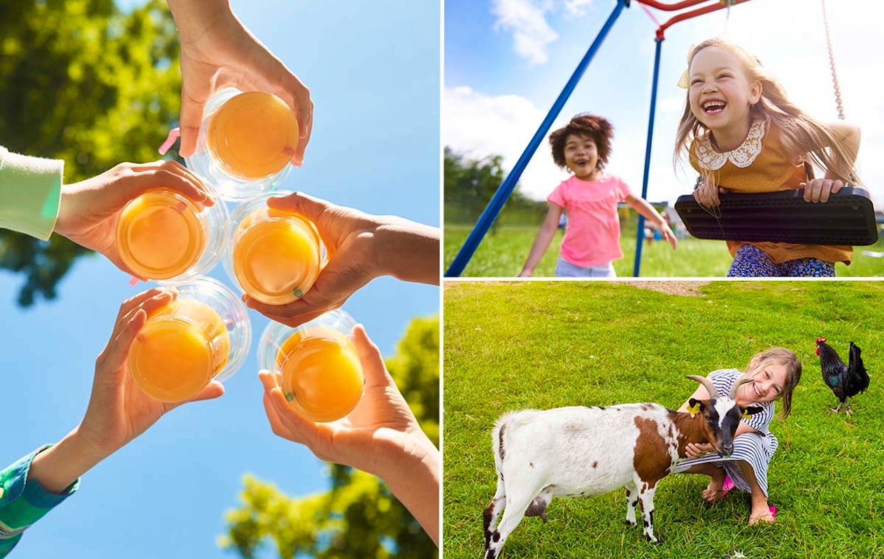 Entreeticket Kinderspeelboerderij  't Bukske + drankje en zakje chips