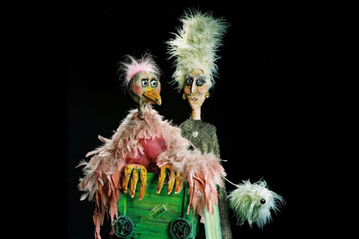 Admission ticket for Kooman's Puppet Theatre