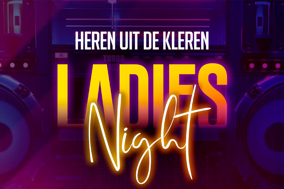 Entreeticket Ladies Night Out 'Heren uit de Kleren'