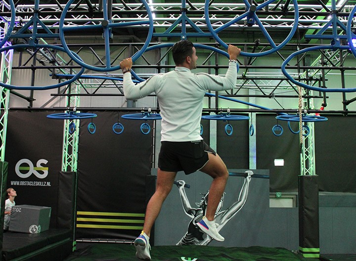 Daag jezelf uit op het indoor ‘Ninja Warrior’ parcours van ObstacleSkillz