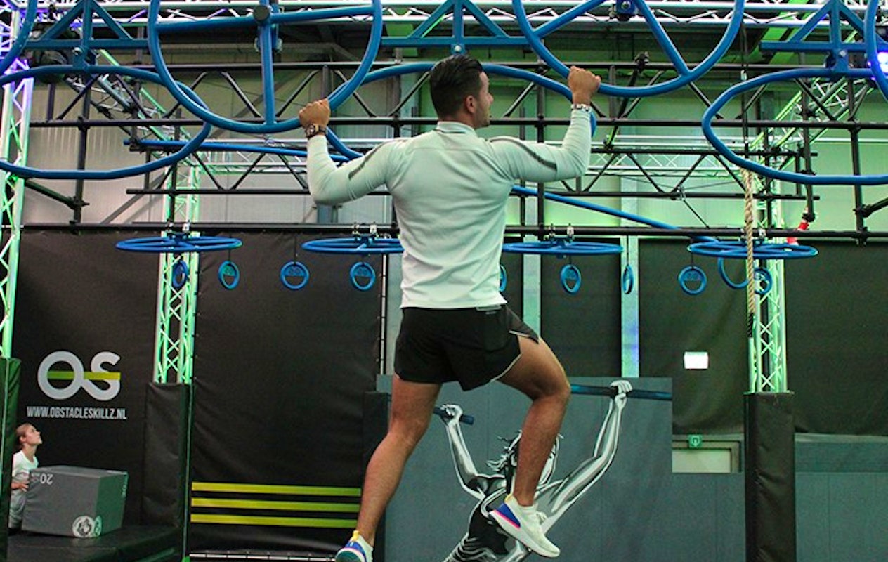 Daag jezelf uit op het indoor ‘Ninja Warrior’ parcours van ObstacleSkillz