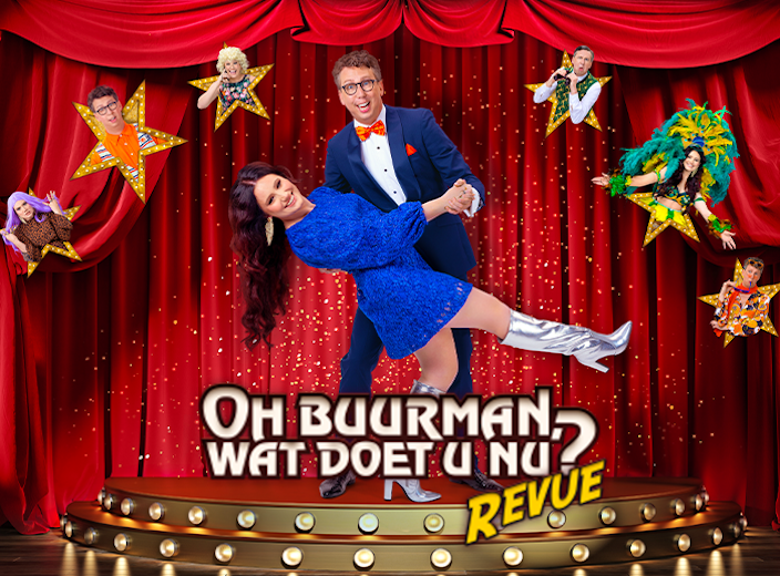 Entreeticket voor Oh buurman, wat doet u nu?