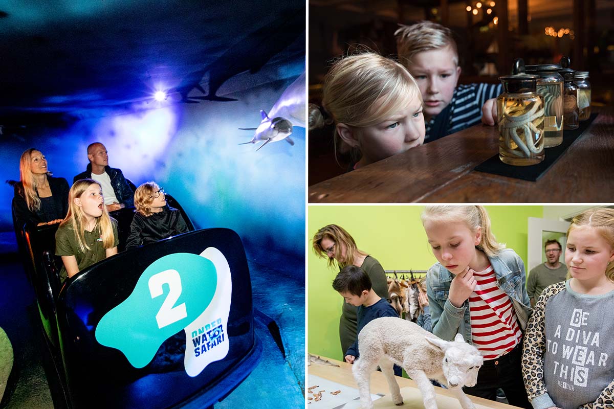 Entreeticket incl. OnderWaterSafari bij Natuurmuseum Fryslân