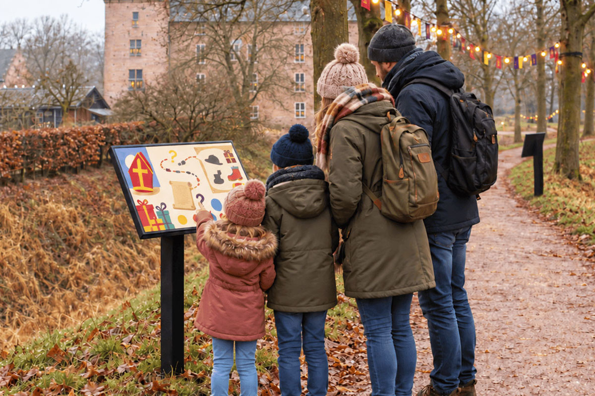 Eintrittskarte für den Geschenkepalast des Sinterklaas