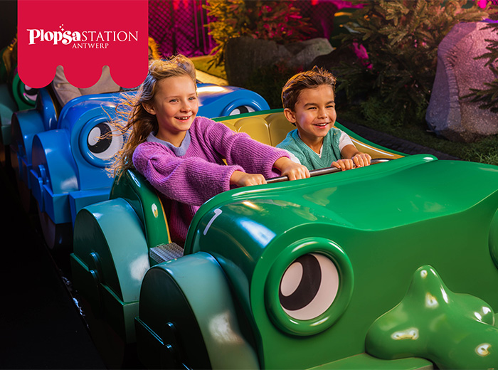 Entreeticket Plopsa Station Antwerp