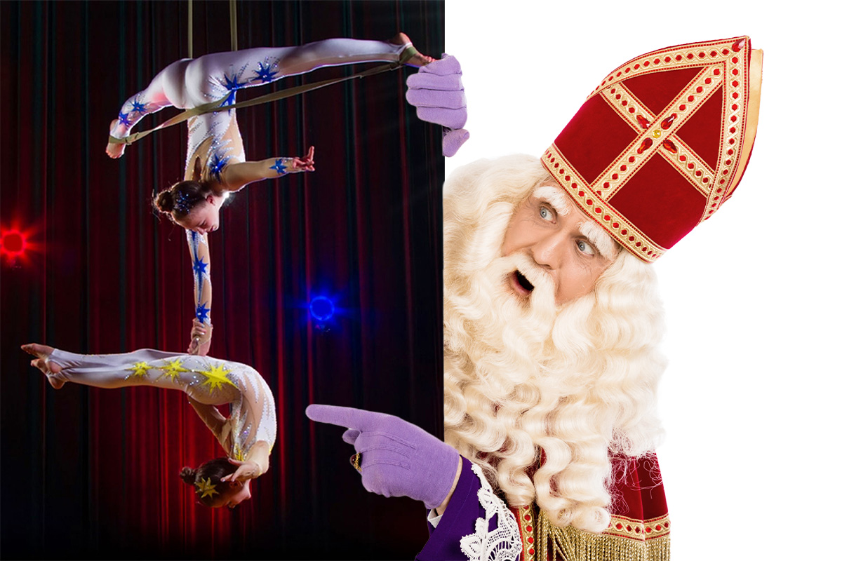 Entreeticket voor het grote Limburgse Sinterklaas circus