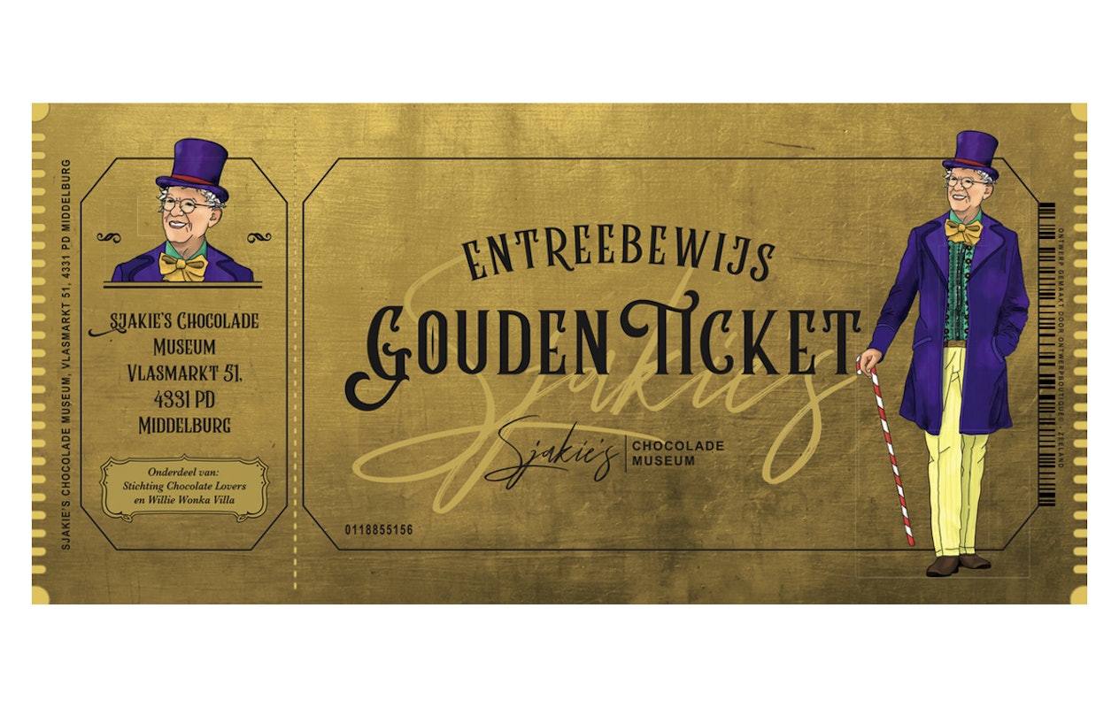 Entreeticket Sjakie's Chocolade Museum