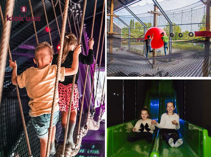 Eintrittskarte für den Indoor- und Outdoor-Spielplatz Klok'uus