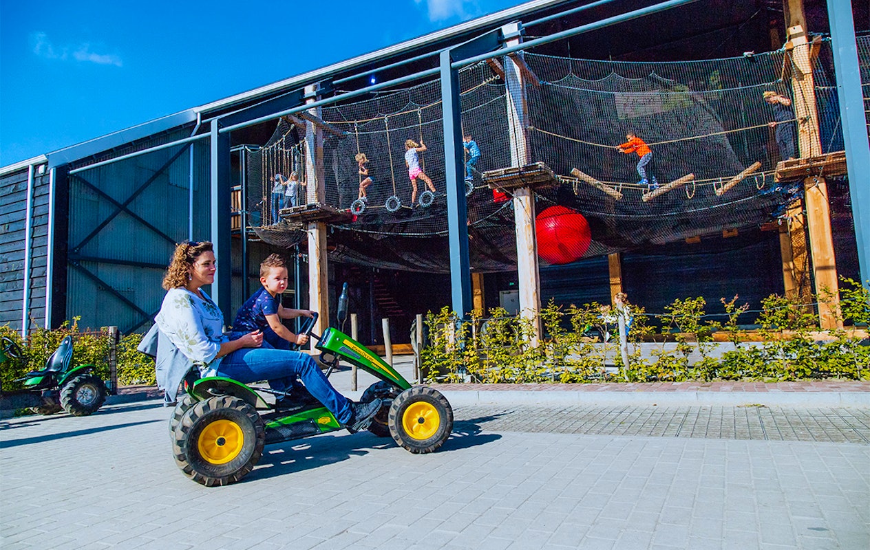 Entreeticket binnen- en buitenspeeltuin Klok'uus