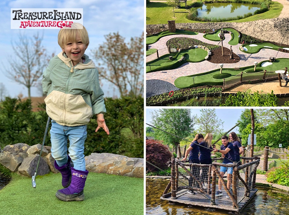 Entreeticket Treasure Island Adventure Golf