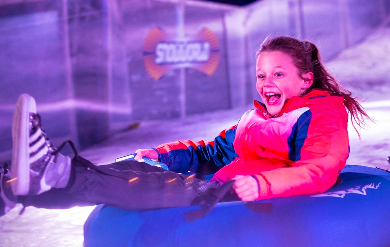 Magic Wintergolf + 2 keer glijden + drankje bij Wintertijd Heerlen