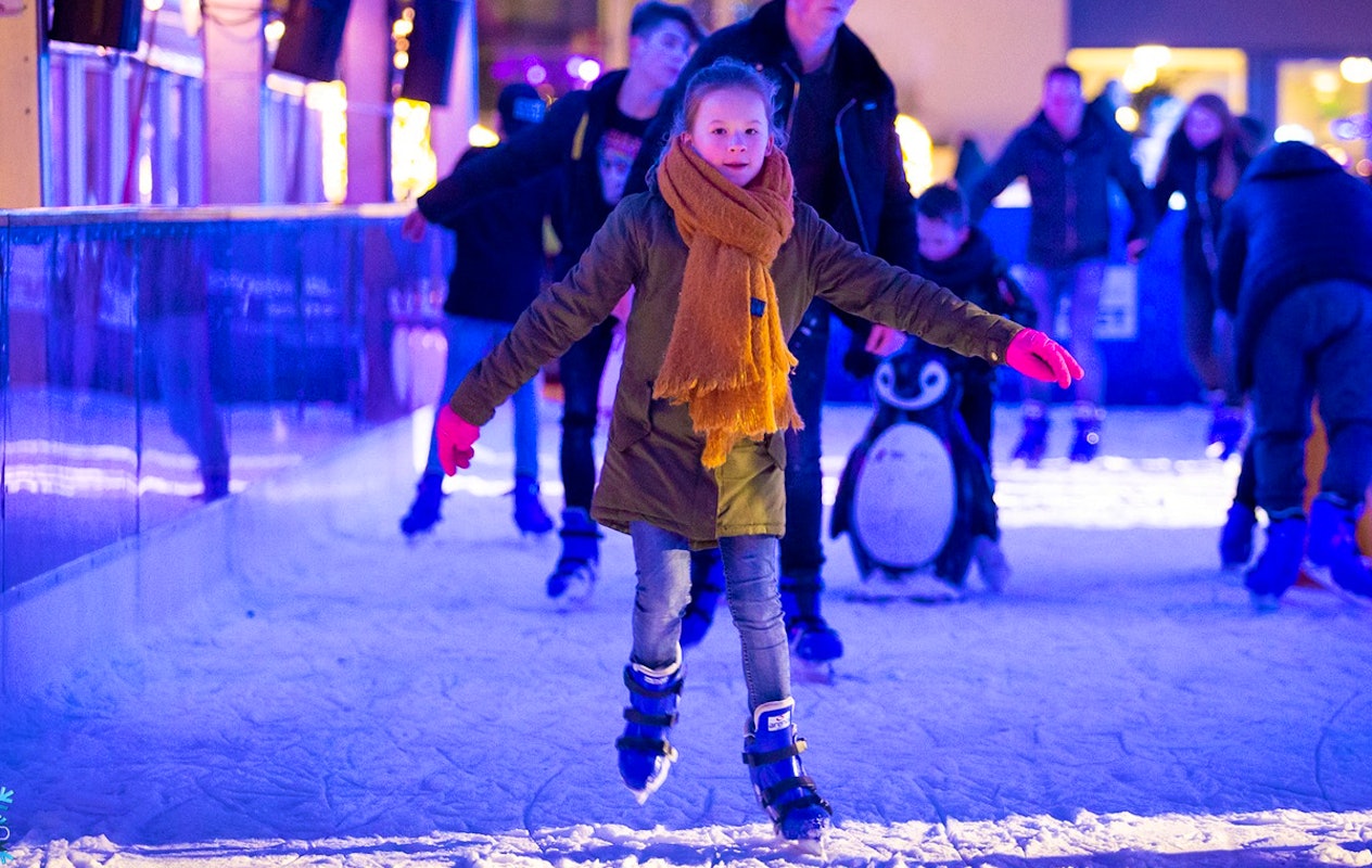 Magic Wintergolf + 2 keer glijden + drankje bij Wintertijd Heerlen