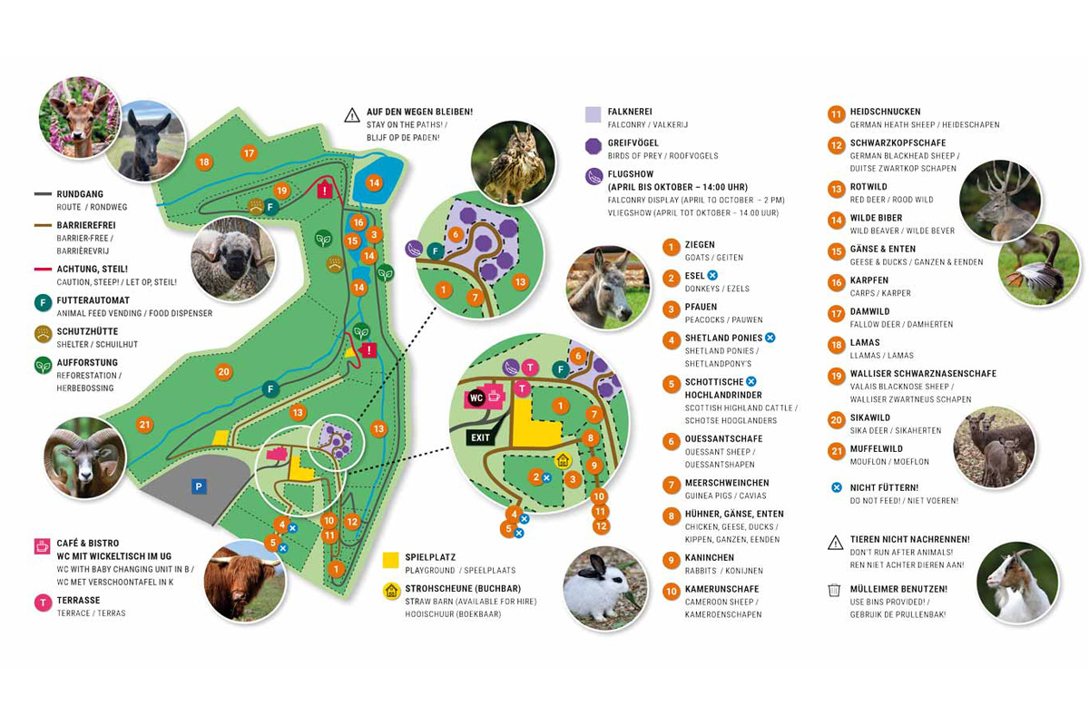 Entreeticket Wildpark Schmidt