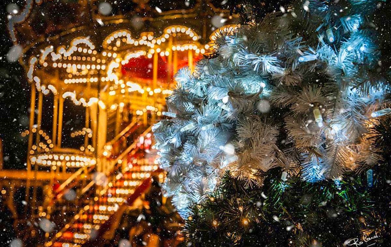 Schaatsen, 2 drankjes + entree Grand Carrousel Winterland Hasselt