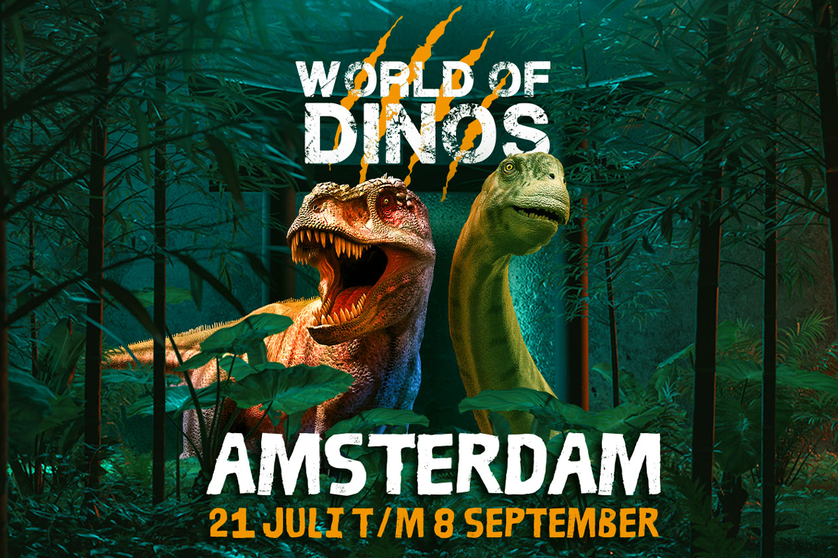 Entreeticket World of Dinos in Amsterdam