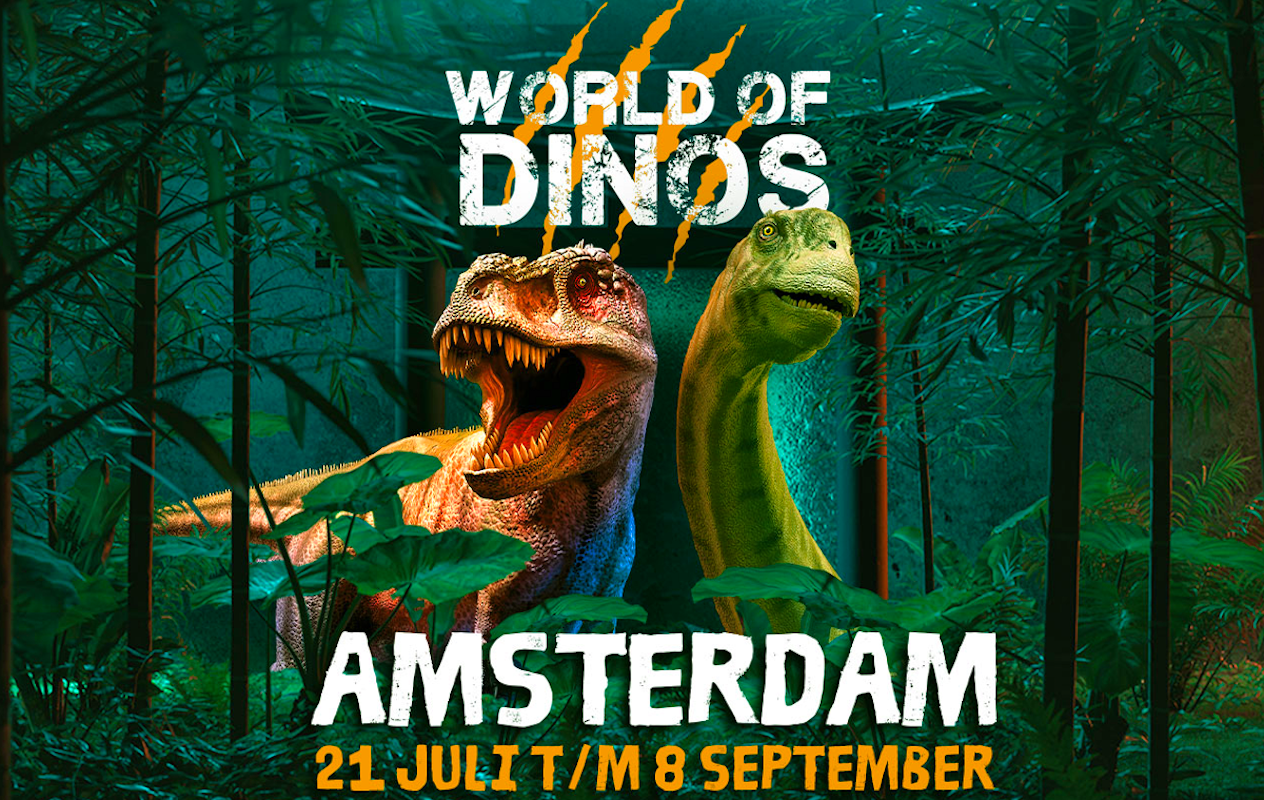 Entreeticket World of Dinos in Amsterdam