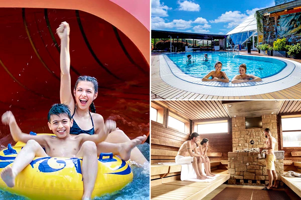 Entree zwembad + sauna in Aqualand Keulen (2 personen)