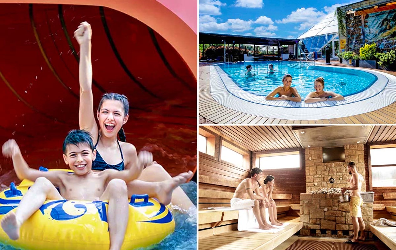 Entree zwembad + sauna in Aqualand Keulen (2 personen)