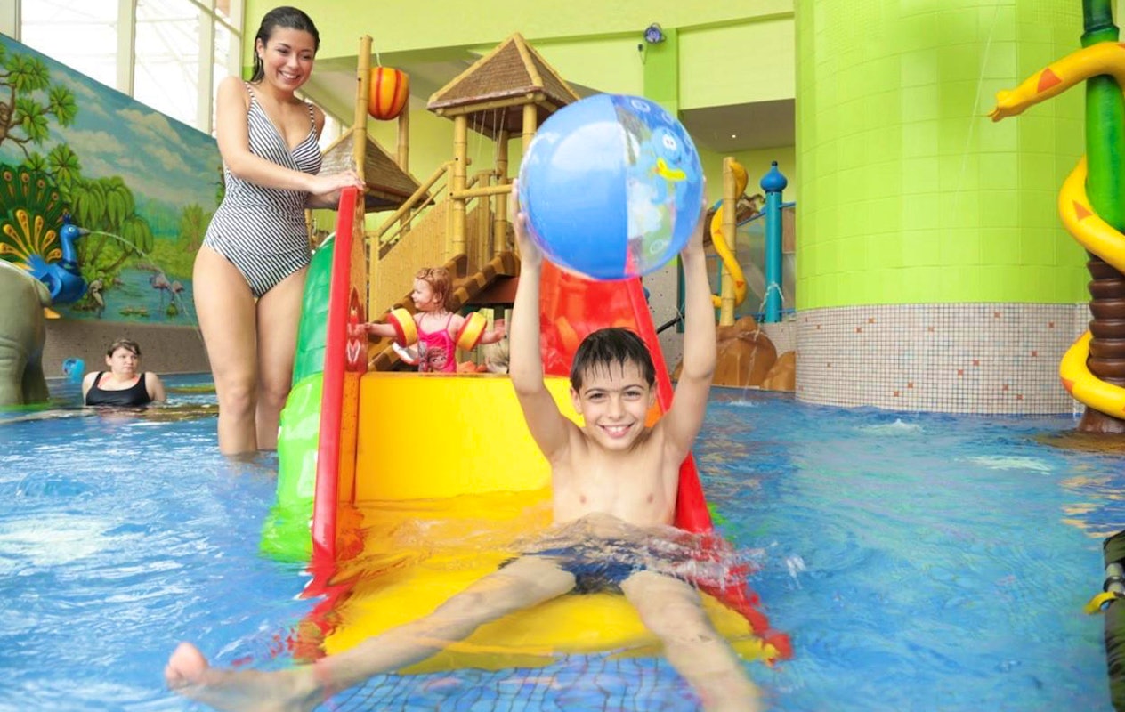 Entree zwembad + sauna in Aqualand Keulen (2 personen)