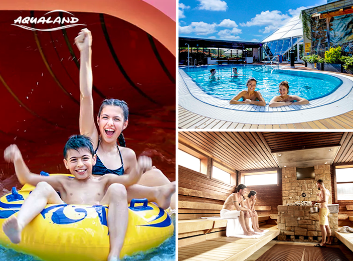 Entree zwembad + sauna in Aqualand Keulen (2 personen)