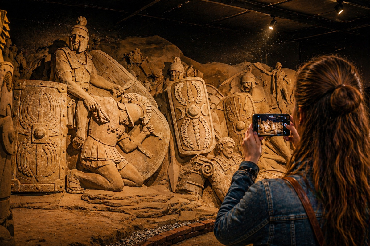 Toegangsticket Zandsculpturen Garderen