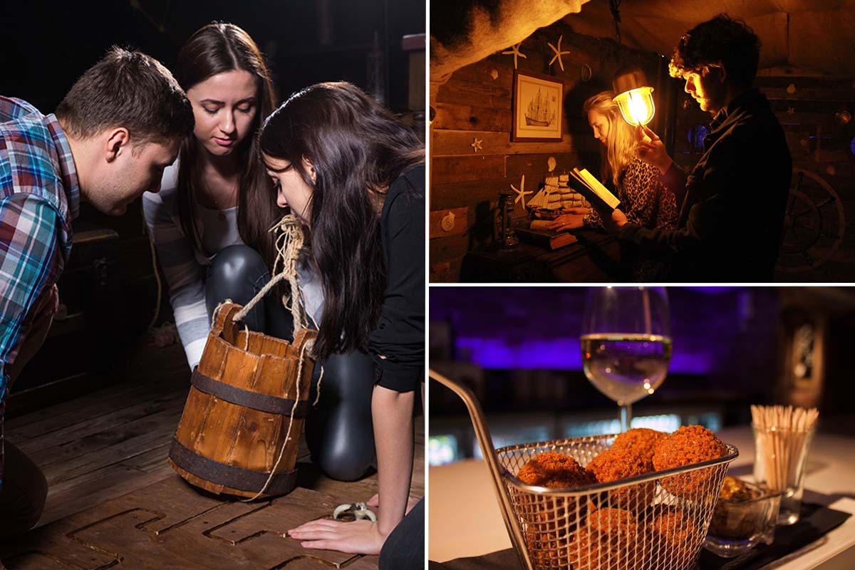 Escaperoom + bitterballen bij Escape Factory (3 t/m 6 personen)