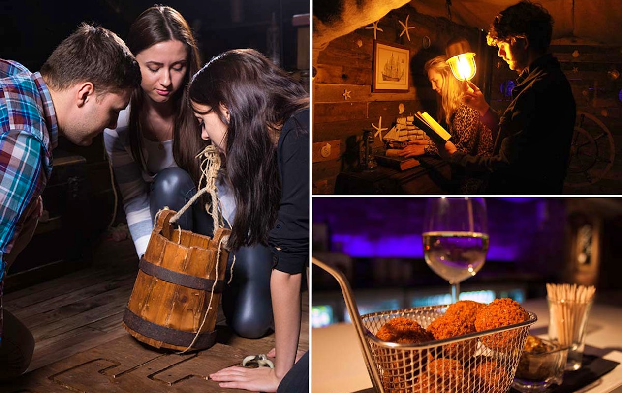 Escaperoom + bitterballen bij Escape Factory (3 t/m 6 personen)