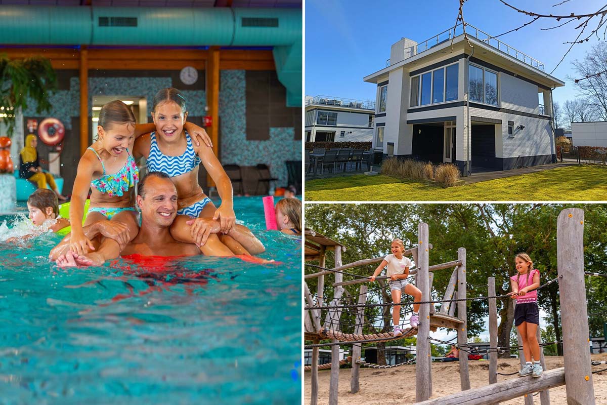 3 of 4 nachten verblijven bij EuroParcs Bad Hoophuizen