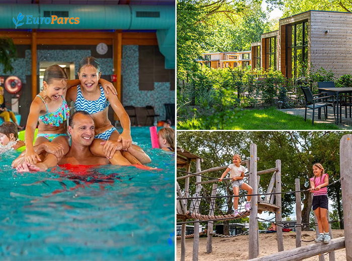 3 of 4 nachten verblijven bij EuroParcs Bad Hoophuizen