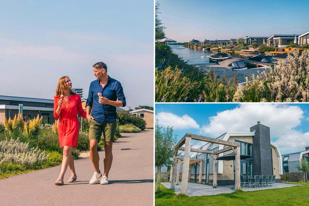 Séjour de 3 ou 4 nuits à l'EuroParcs de Kraaijenbergse Plassen (12 p)