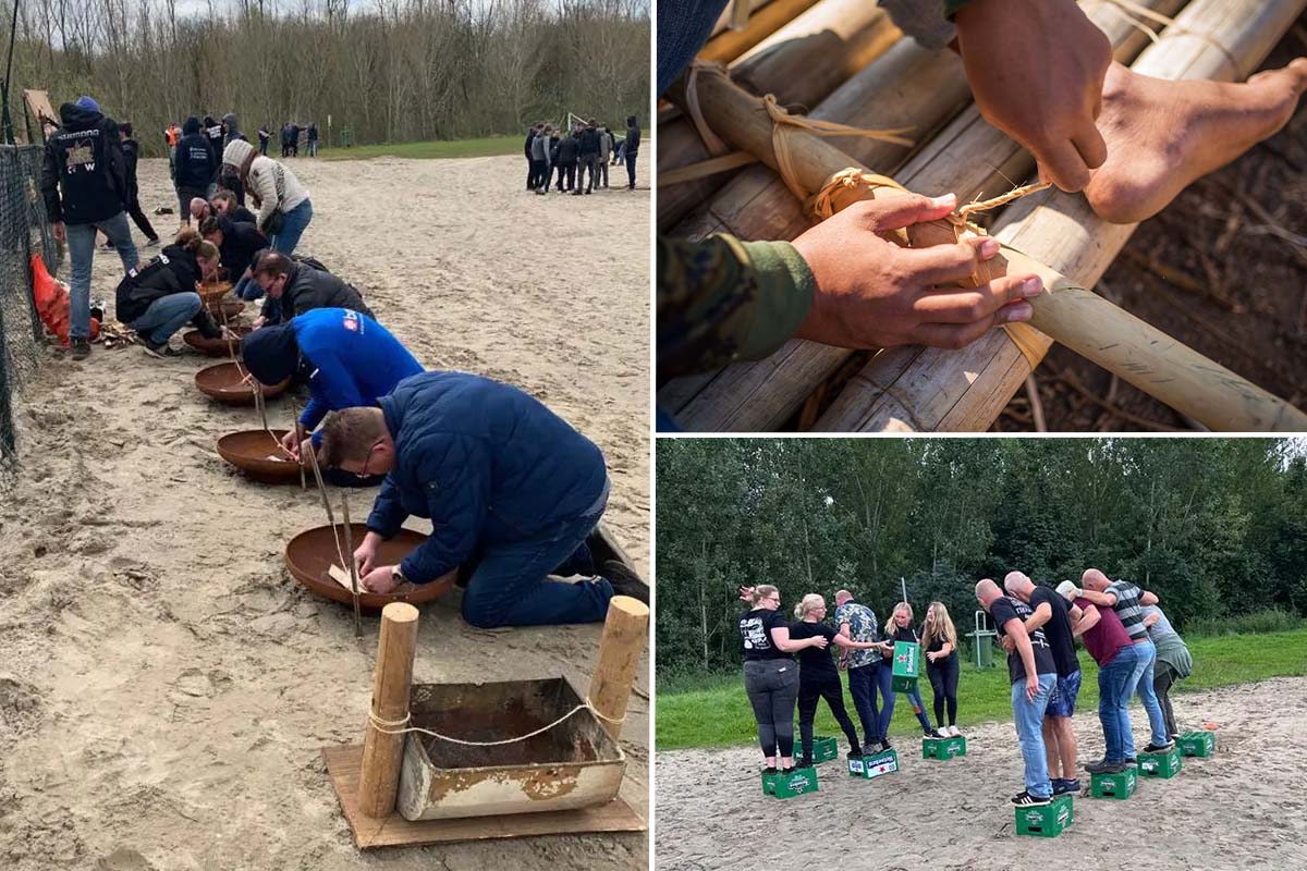 Expeditie Robinson bij Toms Beach & Surf