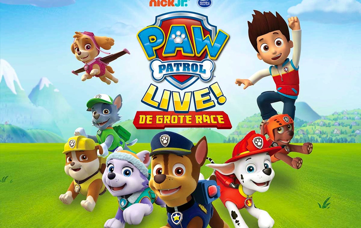 Familiemusical PAW Patrol Live! "De Grote Race"
